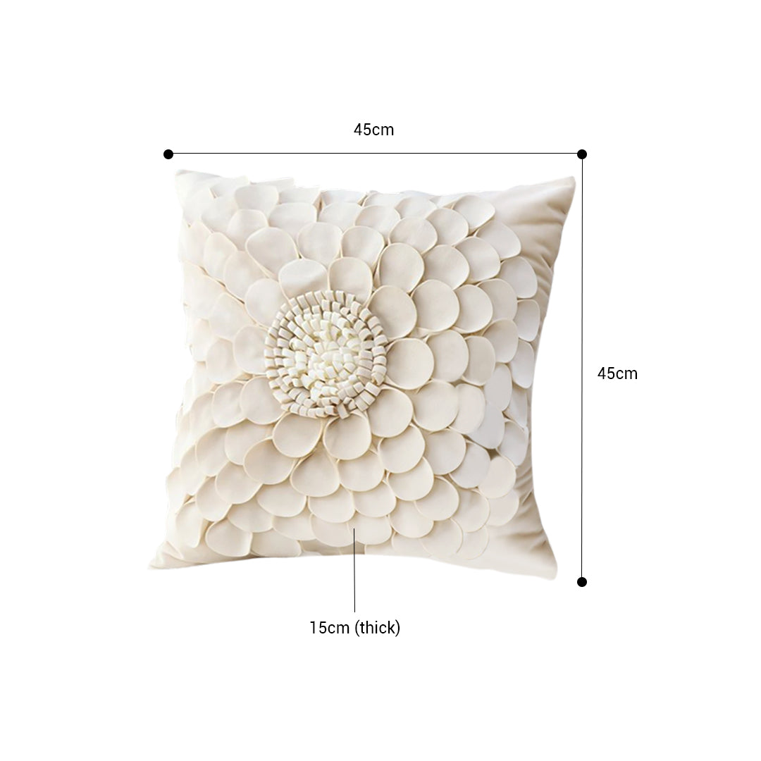 SOGA 2X 45cm Pillow Sunflower Cover 100% Cotton Covers Linen Case Cushion Throw Pillow