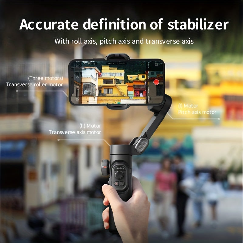 NNETM Handheld Gimbal Stabilizer for Smartphones (3-Axis)-3