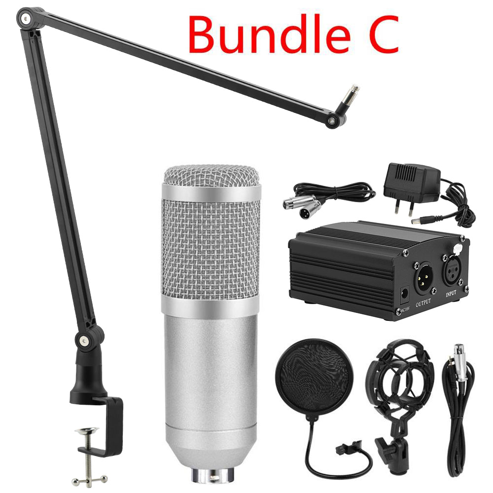 Professional Condenser Microphone for Studio Recording