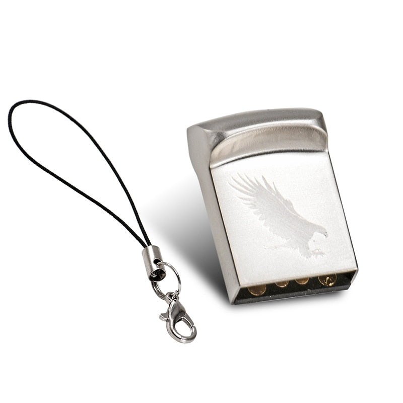 Mini Eagle Engraved USB Flash Drive