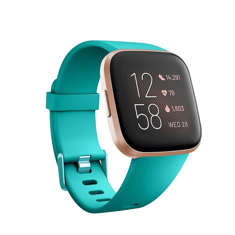 Colorful Ventilated Silicone Band for FitBit Versa