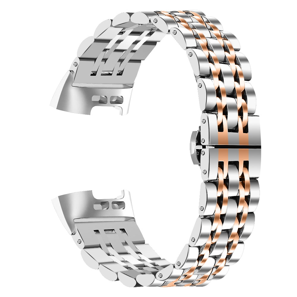 Classic Stainless Steel Band for Fitbit Charge 3 / 4