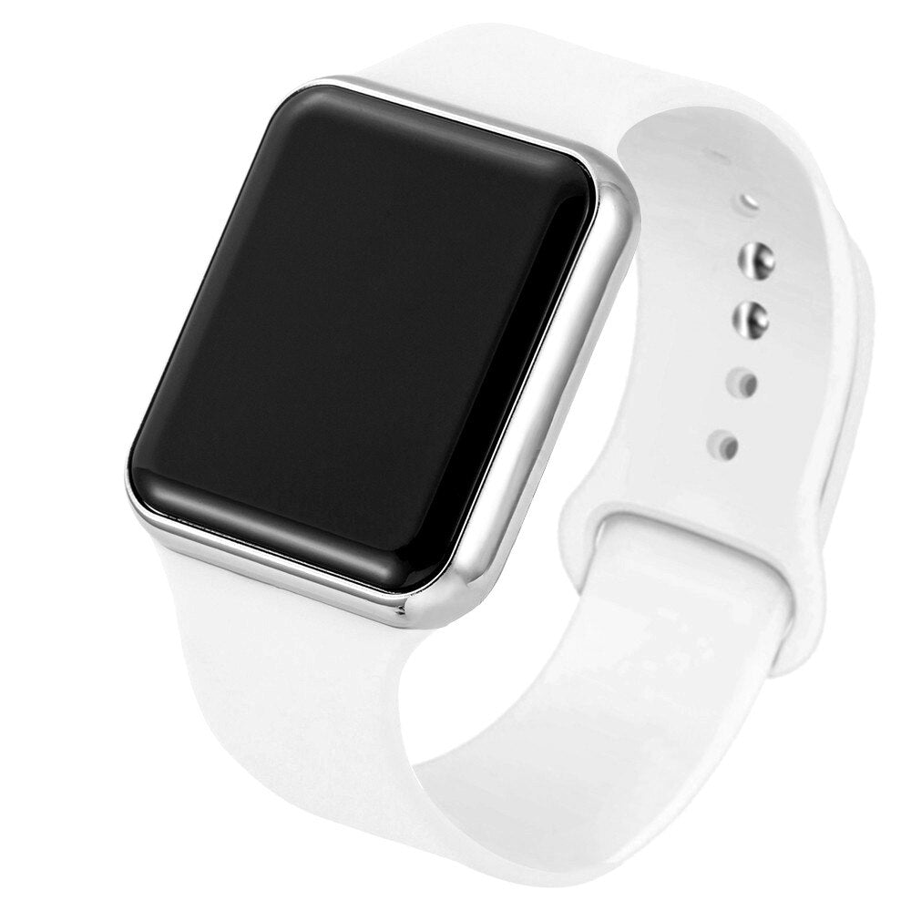 Sport Digital LED Watch Set 2 Pcs