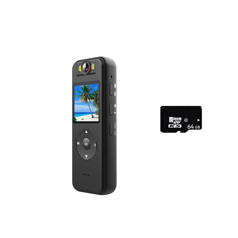 4K HD Camcorder Night Vision Law Enforcement Recorder