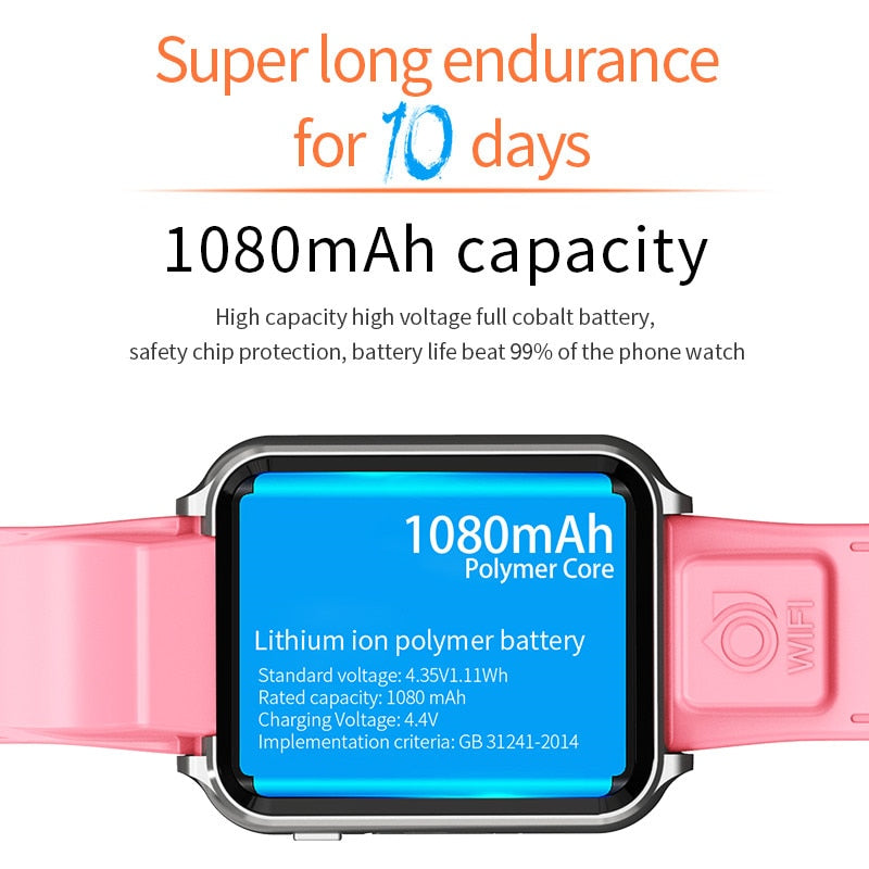 4G Kid's Smart Watch with SIM / TF Card