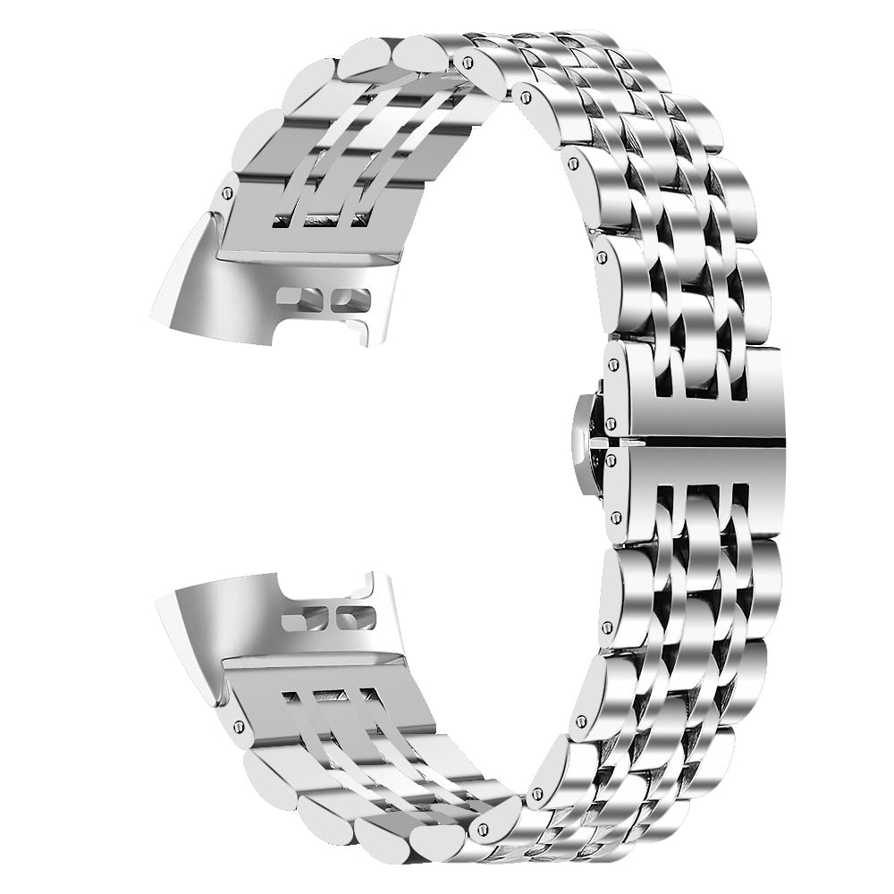 Classic Stainless Steel Band for Fitbit Charge 3 / 4