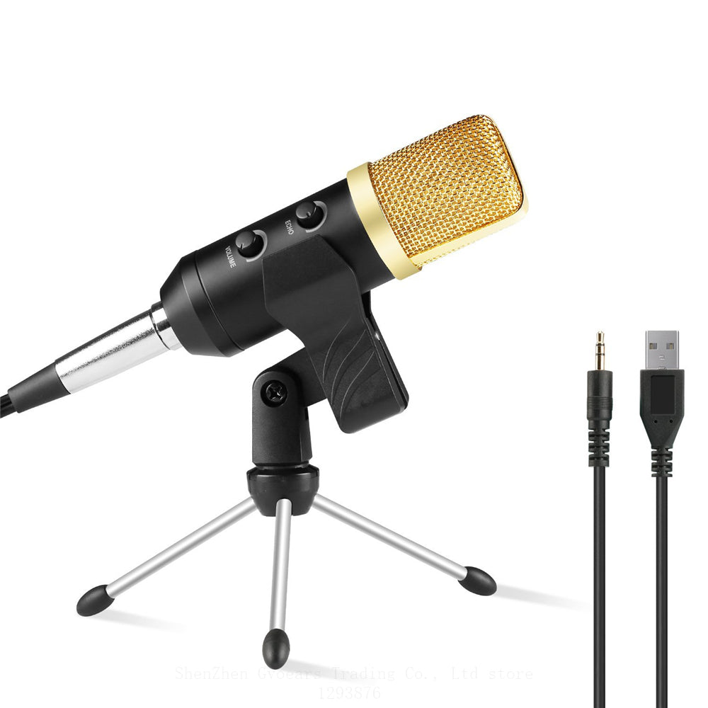 Professional Desktop Studio USB Condenser Microphone