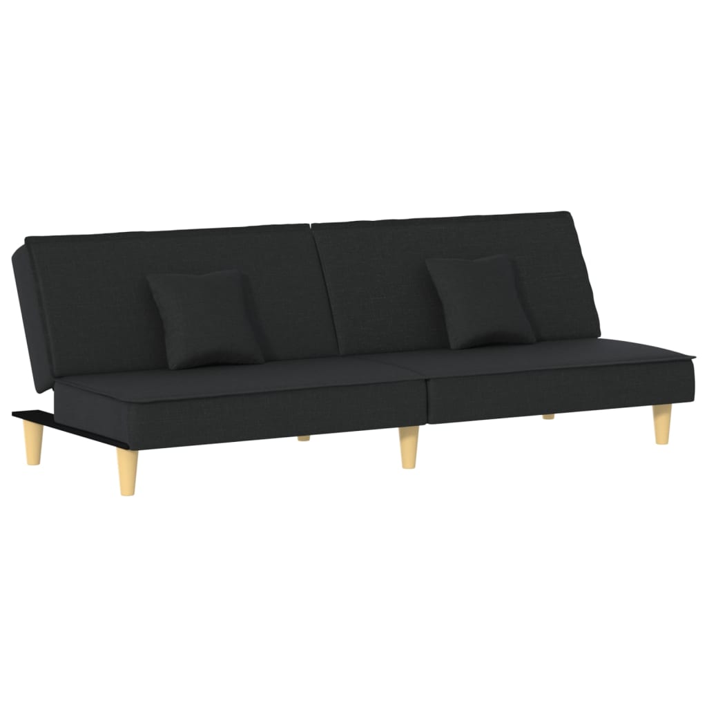 NNEVL Sofa Bed Black Fabric