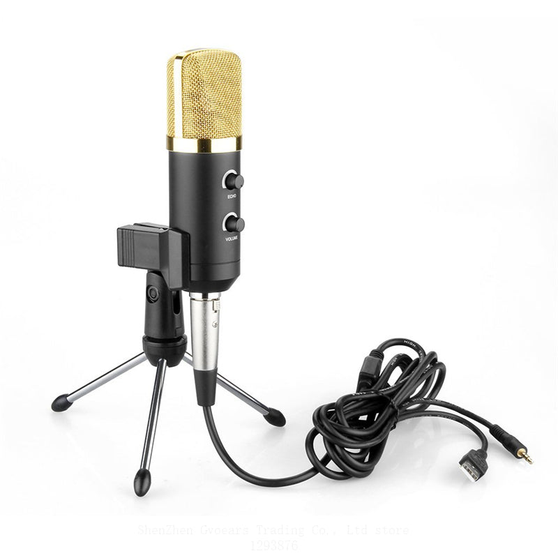 Professional Desktop Studio USB Condenser Microphone