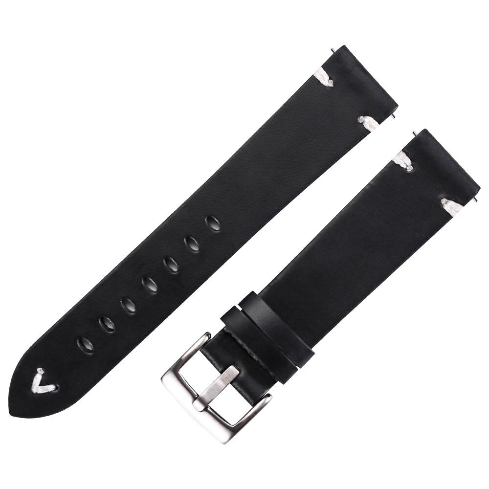Universal Quick Release Leather Watchband
