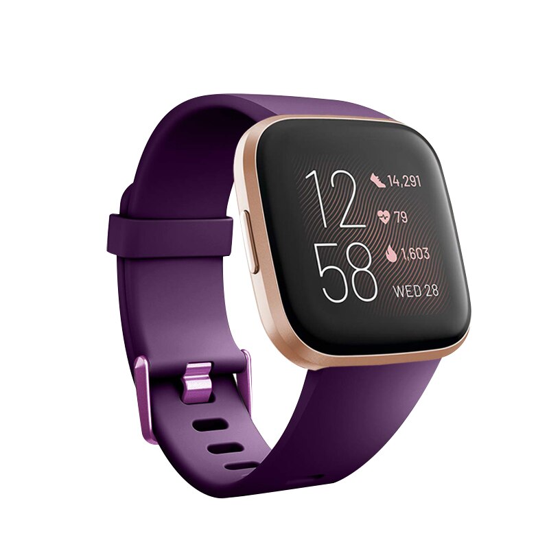 Colorful Ventilated Silicone Band for FitBit Versa