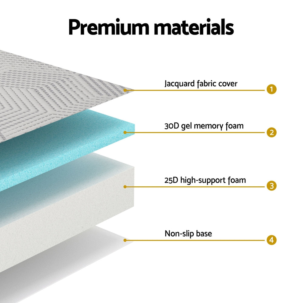NNEDSZ 3-Foldable Mattress Giselle Folding Foam Double