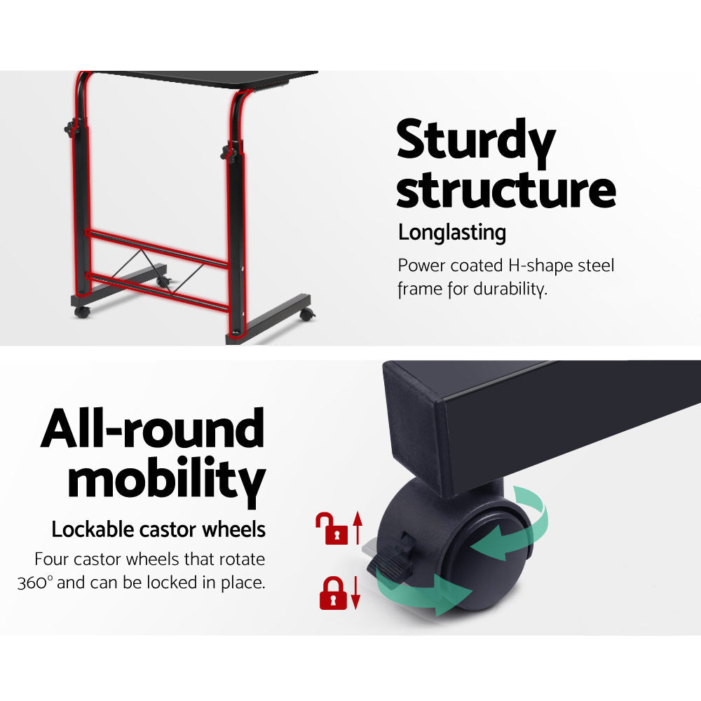 NNEDSZ  Laptop Table Desk Portable - Black
