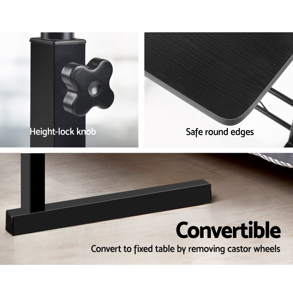 NNEDSZ  Laptop Table Desk Portable - Black