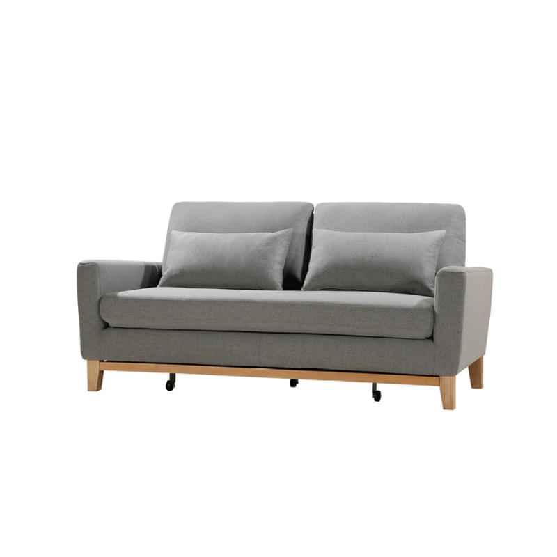 NNEDSZ SHASA 2 Seater Pull-out Sofa bed Grey celadon