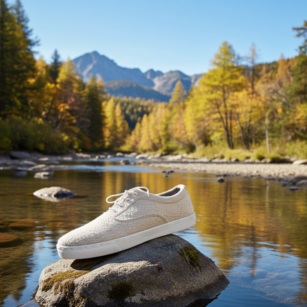 Organic Hemp Sneakers – Hemp Shoes Australia Beige Lace-Up