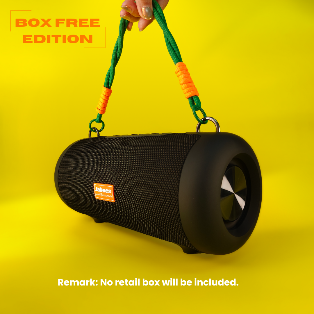WHALE with Nylon Strap – Bluetooth IPX7 Waterproof Portable Outdoor Speaker with 30W Stereo Sound and USB Charge Out-5