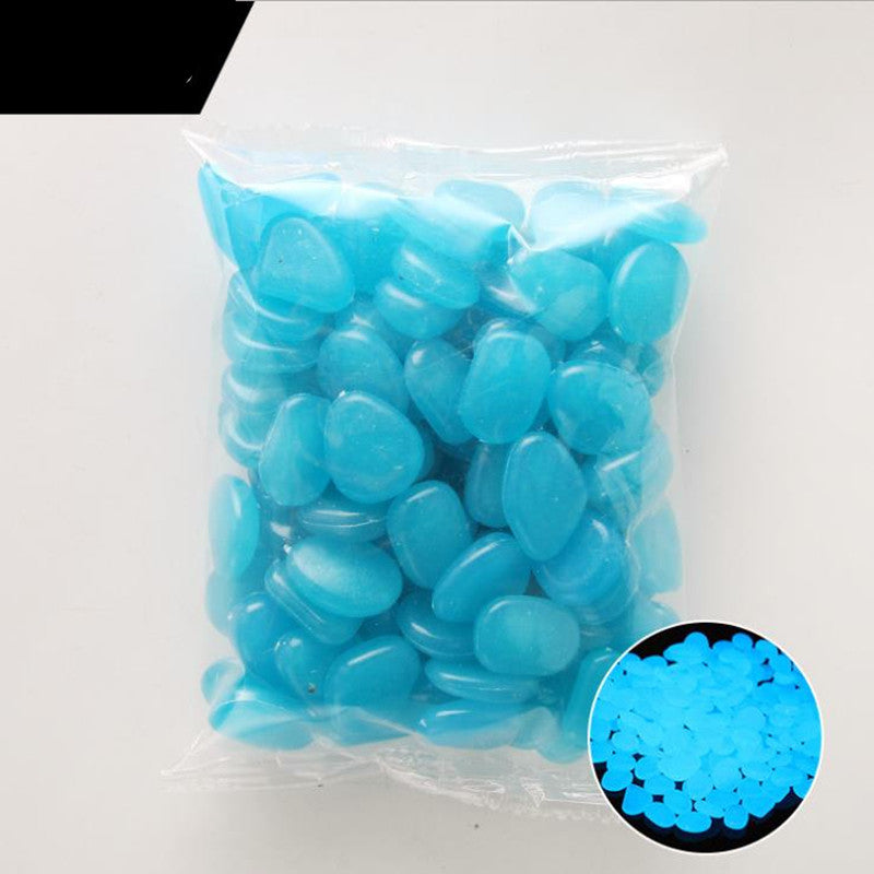 Garden Glowing in the Dark Stone for Decoration Set 200 Pcs