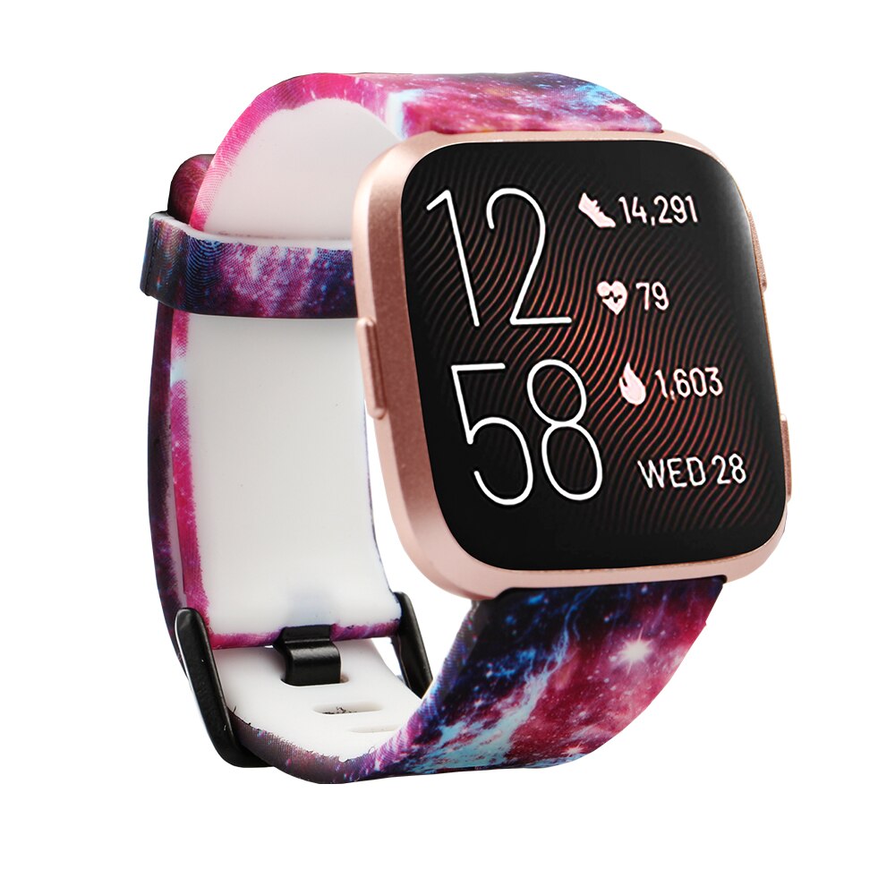 Colorful Ventilated Silicone Band for FitBit Versa