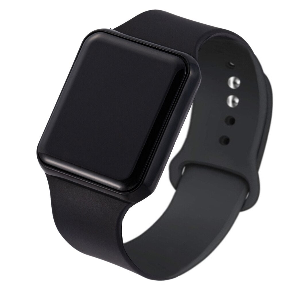 Sport Digital LED Watch Set 2 Pcs