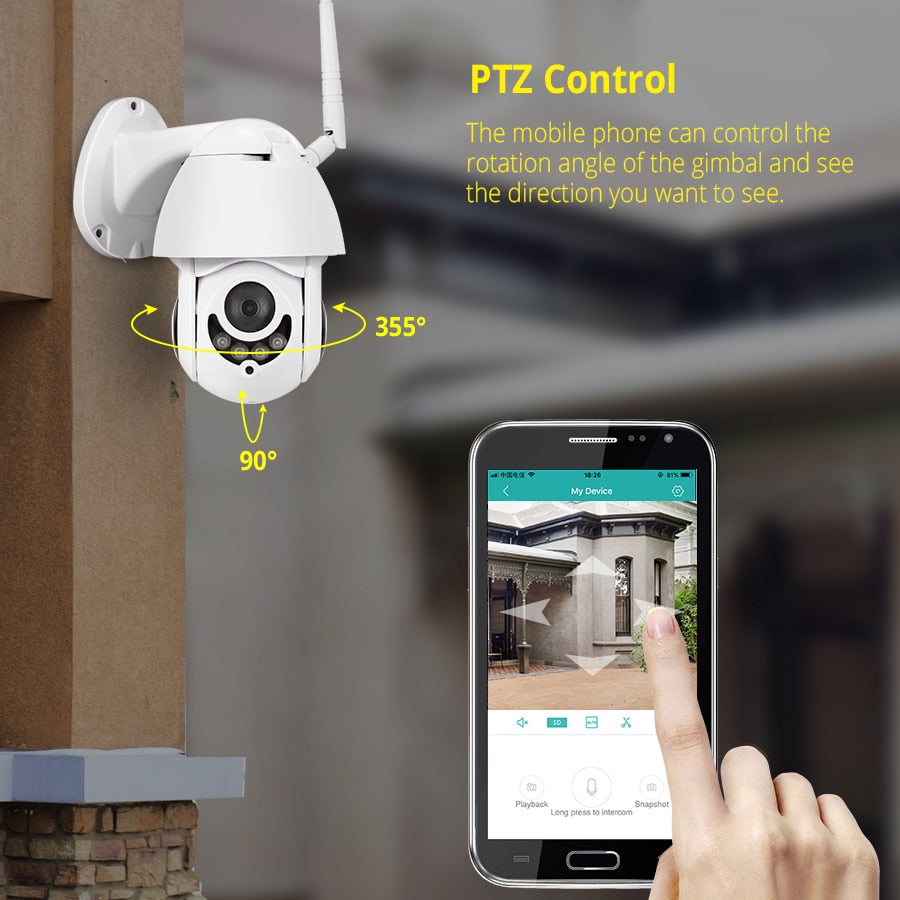 Wireless Waterproof 1080P Wifi Camera