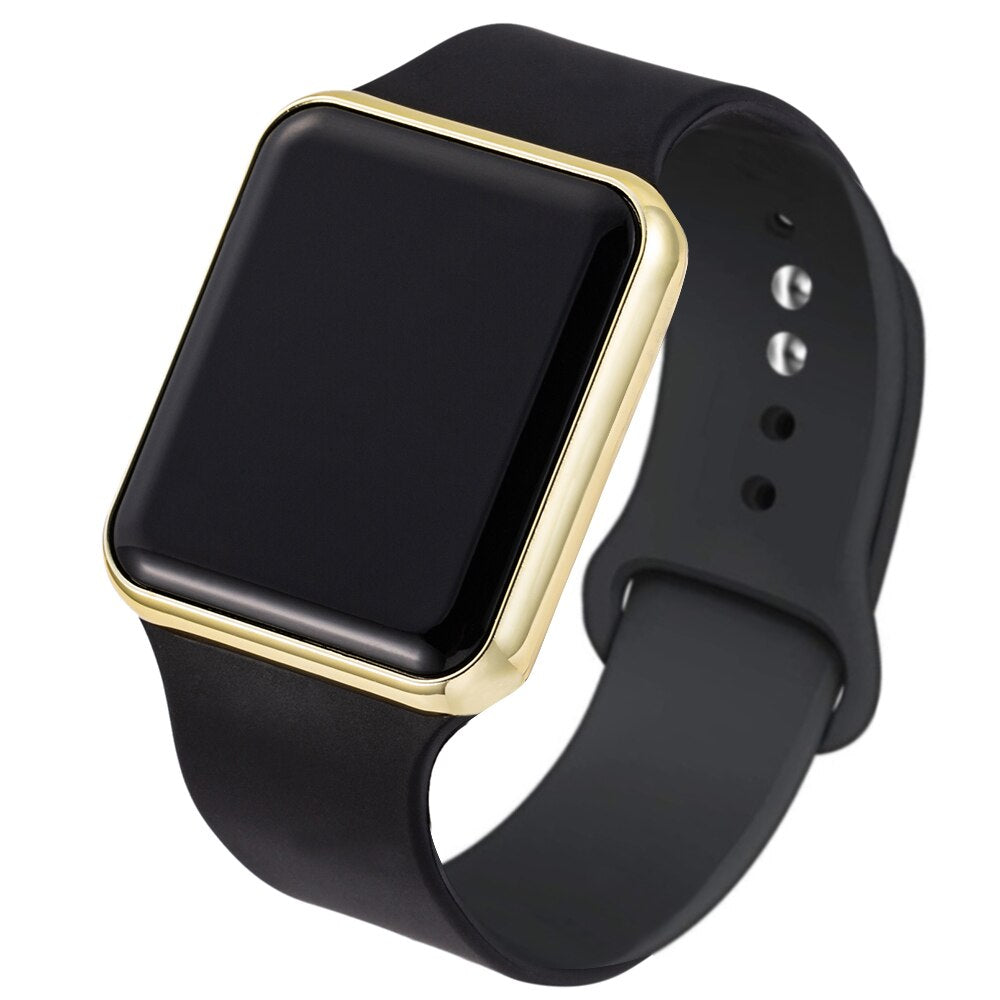 Sport Digital LED Watch Set 2 Pcs